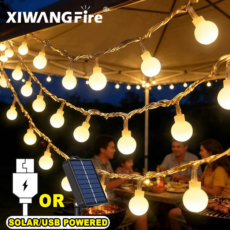 Guirnalda de Luces Solares/USB - Farming And Agriculture reseña y precio